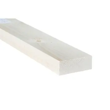 Bouwhout vuren geschaafd 27x69 mm lengte 210 cm