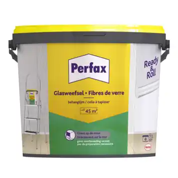 Perfax Ready & Roll behanglijm glasweefsel 9 kg