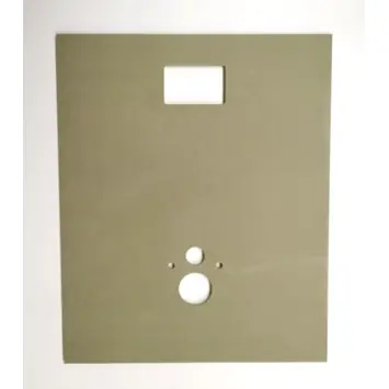 Toilet achterwand MDF 122 x 100 cm 15 mm vochtwerend