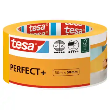Tesa Perfect+ schilderstape 50 m x 50 mm