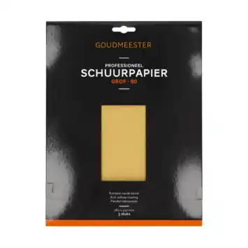 Goudmeester schuurpapier P80