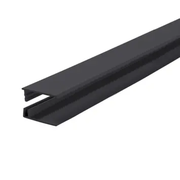 Dumaclin randprofiel gelakt antraciet 250cm