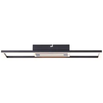 Brilliant plafondlamp Besson 24W 2900lm zwart