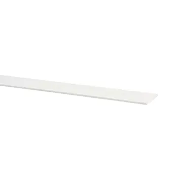 Platstaf 2600 x 30mm wit