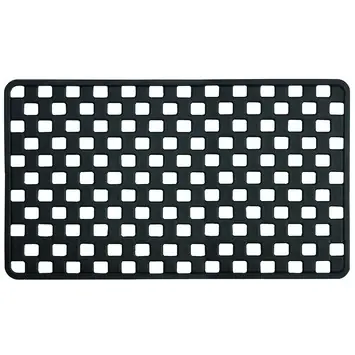 Sealskin Doby antislipmat zwart 38 x 75 cm