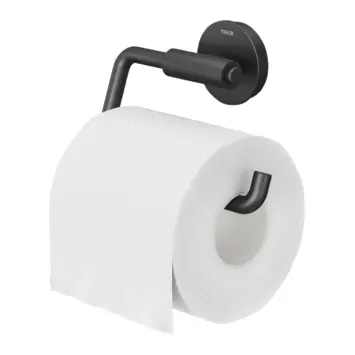 Tiger Orion toiletrolhouder zonder klep - Zwart