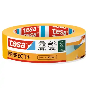 Tesa Perfect+ schilderstape 50 m x 30 mm