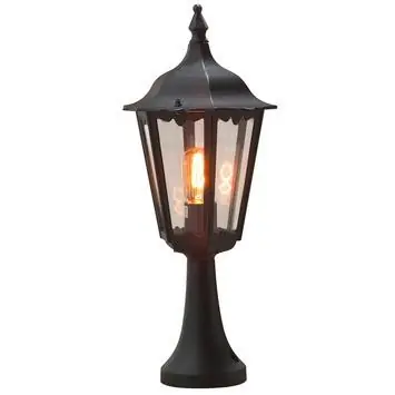 Konstsmide tuinsokkel Firenze zwart 55cm