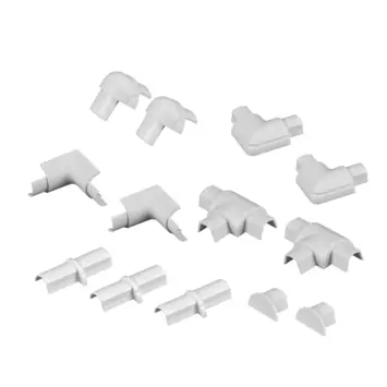 D-line Accessoireskit  t.b.v. 16/ 8mm D-line Goot Wit