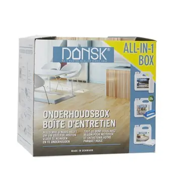 Parketonderhoud set voor wit geoliede vloeren
