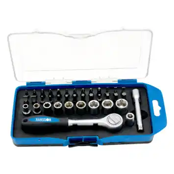 Handson dopsleutelset 38 delig