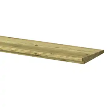 Zweeds rabatdeel vuren hout  1,2/2,7 x 19 x 240 cm