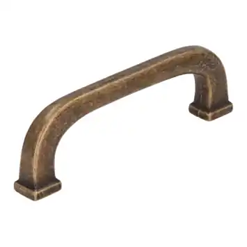 Handgreep Maartje messing antiek 96mm