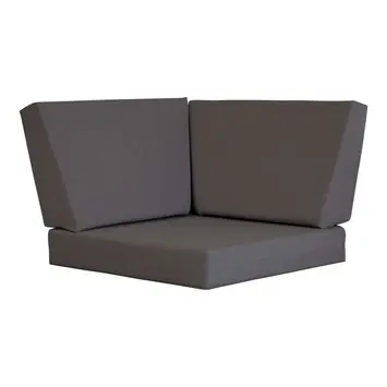 Kussenset Hoek Taupe 2 rug- & 1 zitkussen