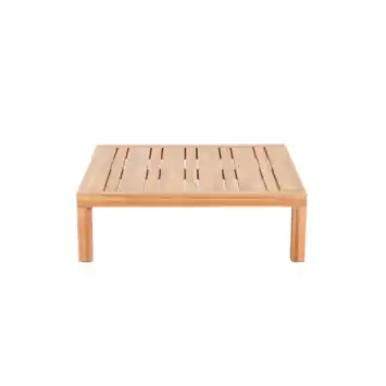 Wakefield salontafel Lina light teak acacia hout 80 x 80 cm