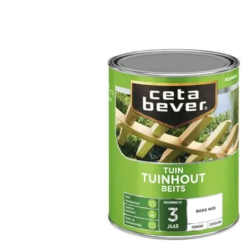 CetaBever Tuinhoutbeits zijdeglans dekkend 1 liter