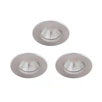 Philips inbouwspot Dive 5.5W 2700K Nikkel 3-pack