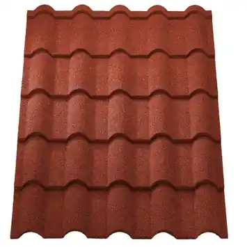 Aquaplan Aqua-pan Gallo dakpannenplaat metaal rood 1 m²