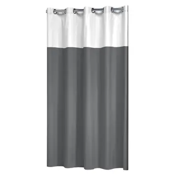 Sealskin Double douchegordijn grijs 180 x 200 cm