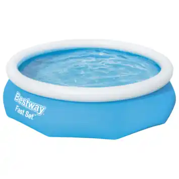 Bestway zwembad rond 305x76 cm inclusief filterpomp en cartridgefilter