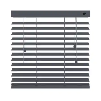vtwonen houten jaloezie 50 mm basalt (kleurnr. 955) 60x180 cm (bxh)