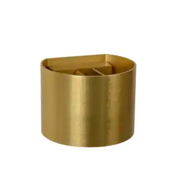 Lucide wandlamp Xio 9,7 cm goud