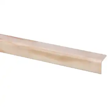 Hoeklat grenen 27x27 mm lengte 270 cm
