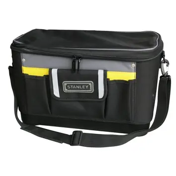 Stanley gereedschapstas zwart met grijs 16 inch