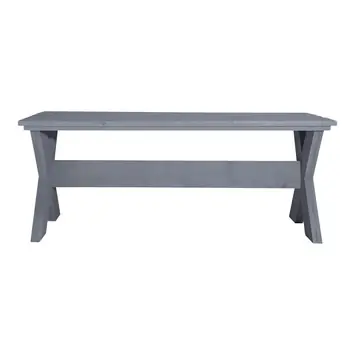 Eettafel Ingeburg grijs steigerhout 95 x 200 cm