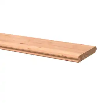 Blokhutprofiel Douglas hout geschaafd 300 x 2,8 x 19,5 cm