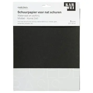 KARWEI waterproof schuurpapier middel K240