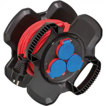 Brennenstuhl Kabelhaspel 3-voudig 10 Meter