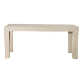 Eettafel Liefburg zand steigerhout 76 x 180 cm