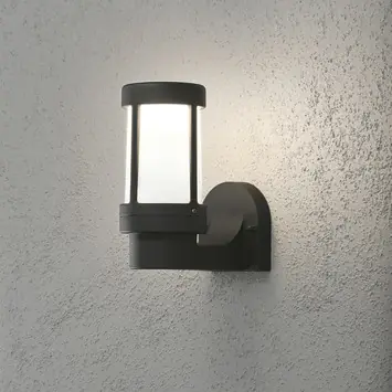 Konstsmide buitenlamp Siena mat zwart
