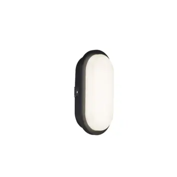 Handson wandlamp Bull-eye LED verlichting 12W zwart
