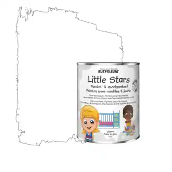 Rustoleum Little Stars meubel- en speelgoedverf mat ijspaleis 750 ml
