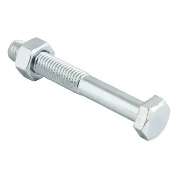 KARWEI zeskantbout deeldraad M10x70 mm 10 stuks