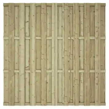 Schutting Wales grenen hout recht 180 x 180 cm