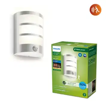 Philips buitenlamp Python met bewegingssensor 3,8W 800 lm