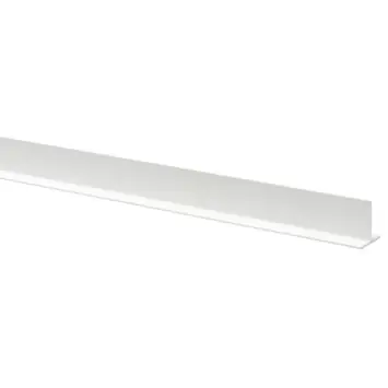 T-profiel kunststof wit 18x18 mm lengte 260 cm
