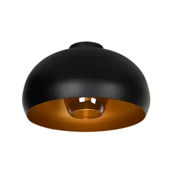 Lucide SHARAN plafonnière Ø38cm Zwart