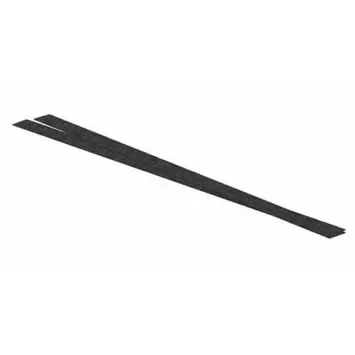 Afplakstrook 60,5x2,8cm Nero Brasil 2 stuks