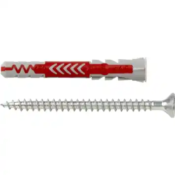 Fischer Universeelplug DuoPower 6x50mm met schroef 50 stuks