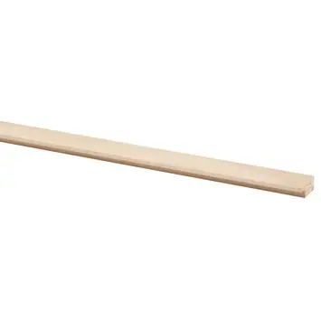 Schilderijlijst grenen 9x21 mm lengte 270 cm