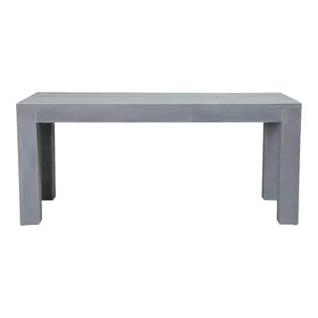 Eettafel Liefburg grijs steigerhout 95 x 200 cm