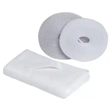 Screen Lite zelfklevend klittenband polyester wit 150x130 cm