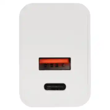 Q-Link oplader 2 poorten PD20W/QC18W wit