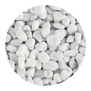 Stonewish Carrara rond 25-40 mm - zak 25 kg