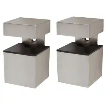 Duraline clip cube geborsteld nikkel