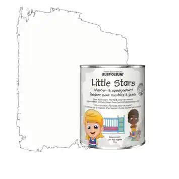 Rustoleum Little Stars meubel- en speelgoedverf mat zwanenmeer 750 ml